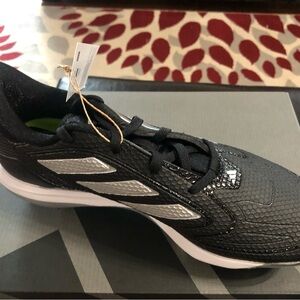 NWB Adidas Adizero Purehustle Softball Metal Cleats Black Size 9.